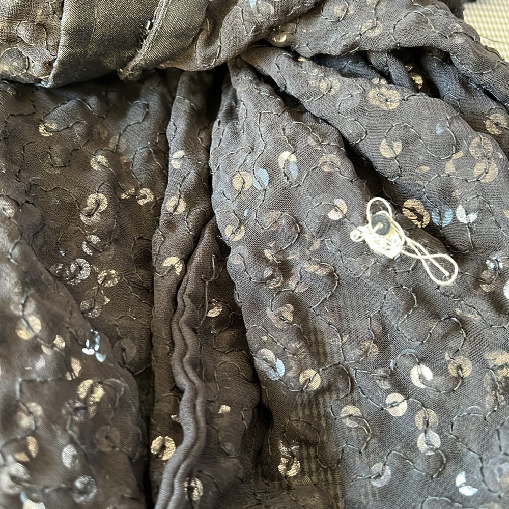 Judith Ann Creations Women’s Sequins Jacket Blouse L - Picture 6 of 12